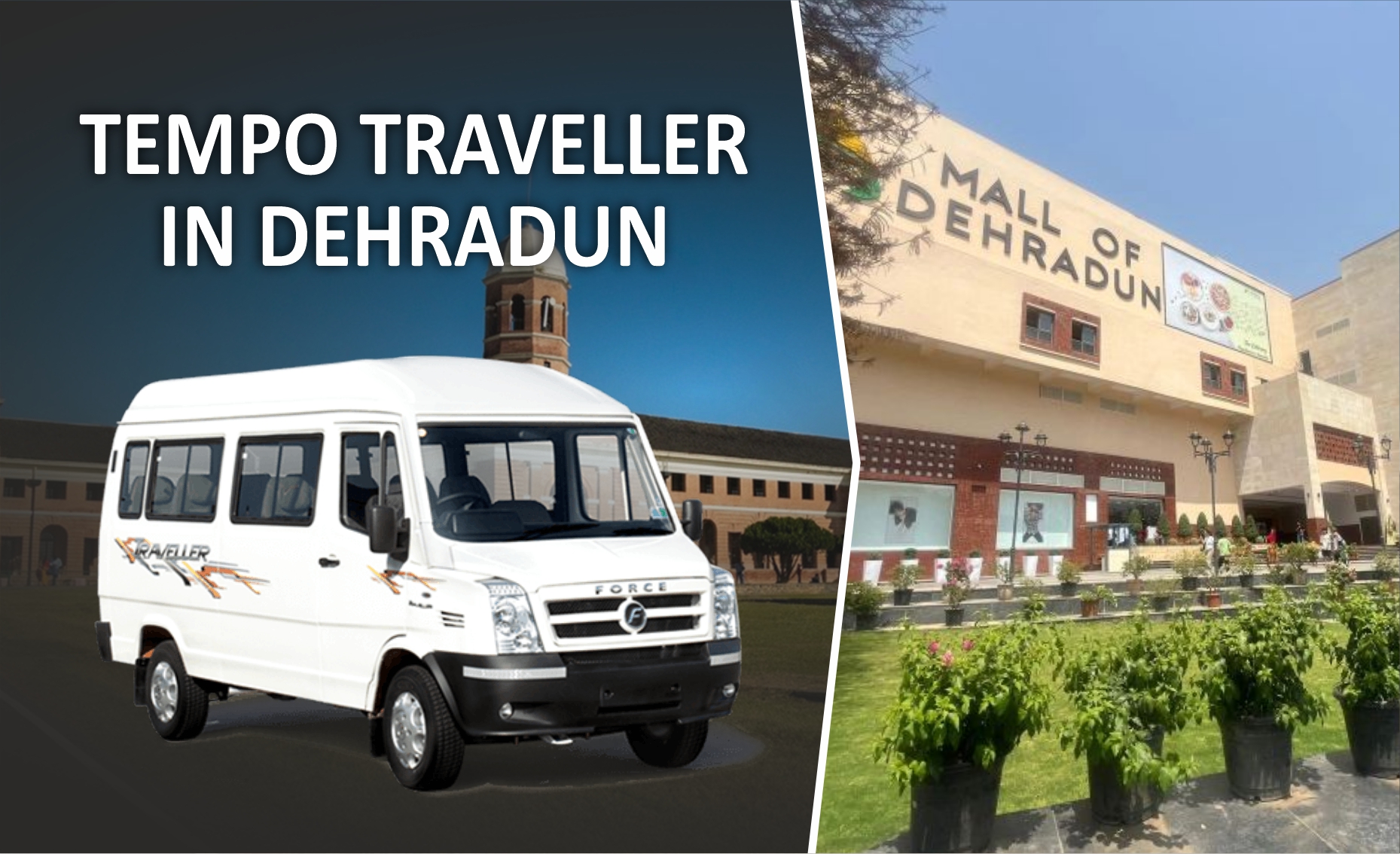Tempo traveller in dehradun