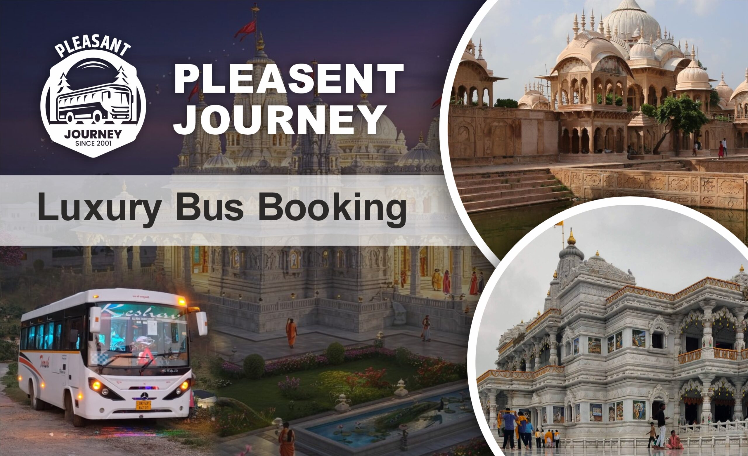 Mathura / Vrindavan Bus Booking
